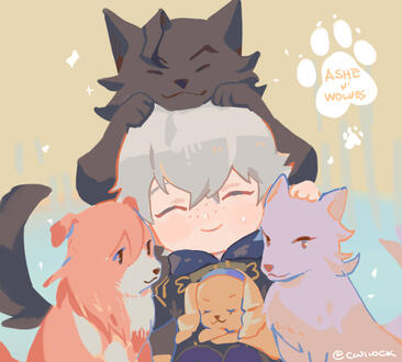 Ashe n' Wolves Ashe n' Wolves