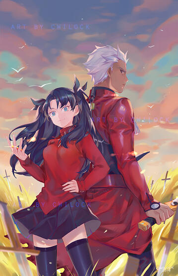 Rin and Archer Rin and Archer