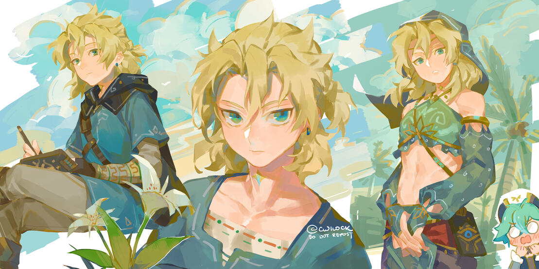 Albedo x Link Albedo x Link